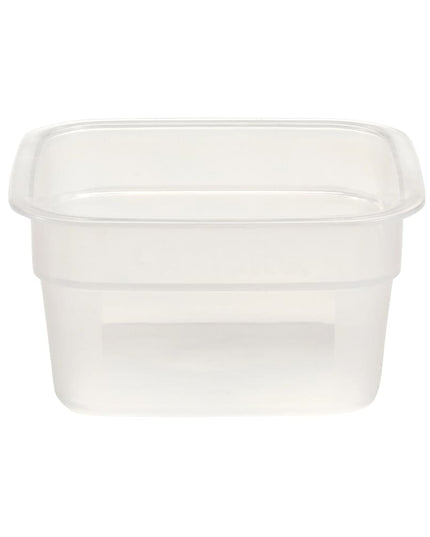 Hộp Đựng Thực Phẩm Vuông CamSquare® FreshPro Cambro HFSFSPROPP190 Dung Tích 1/1.9 lít - Nhựa Polypropylene, Trong Mờ