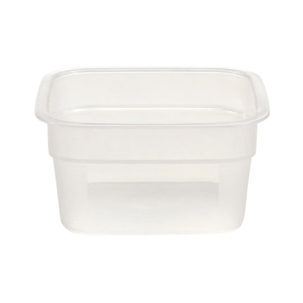 Hộp Đựng Thực Phẩm Vuông CamSquare® FreshPro Cambro HFSFSPROPP190 Dung Tích 1/1.9 lít - Nhựa Polypropylene, Trong Mờ