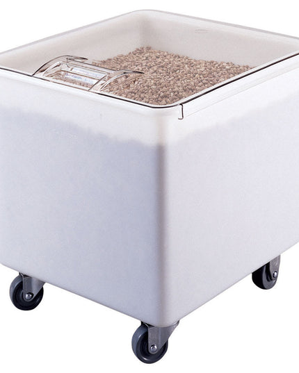 Thùng Đựng Nguyên Liệu Di Động Cambro IB32148 Dung Tích 121 Lít Nắp Trong/Đáy Trắng