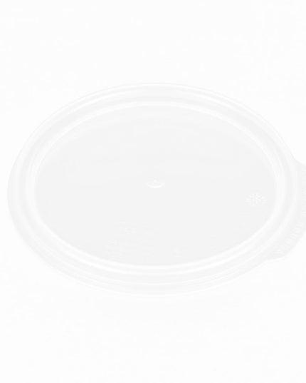 Cambro RFS1SCPP190 Camwear Nắp Đậy Kín Tròn Cho Hộp Đựng Trong Suốt 0.9 lít, Trong Mờ
