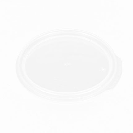 Cambro RFS1SCPP190 Camwear Nắp Đậy Kín Tròn Cho Hộp Đựng Trong Suốt 0.9 lít, Trong Mờ