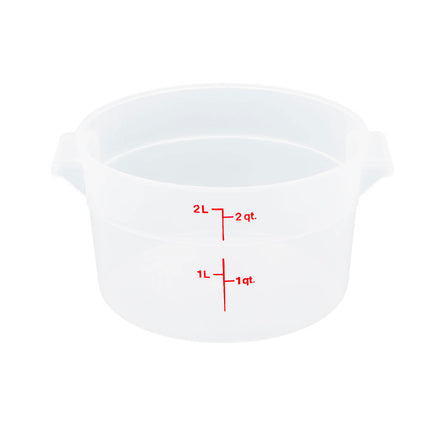 Hộp Đựng Thực Phẩm Tròn Cambro RFS2PP190 1.9 lít - Trong Mờ