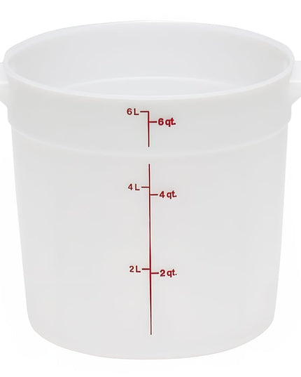 Cambro RFS6148 Hộp Đựng Thực Phẩm Tròn 5.7 lít - Trắng Tự Nhiên