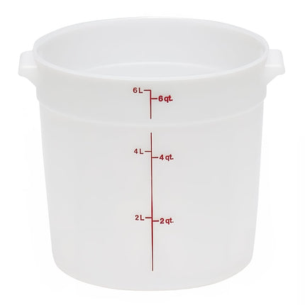 Cambro RFS6148 Hộp Đựng Thực Phẩm Tròn 5.7 lít - Trắng Tự Nhiên
