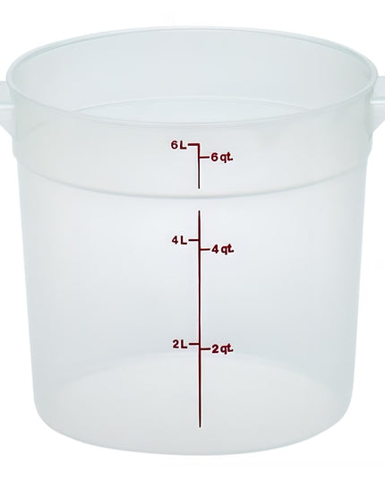 Cambro RFS6PP190 Hộp Đựng Thực Phẩm Tròn 5.7 lít - Trong Mờ