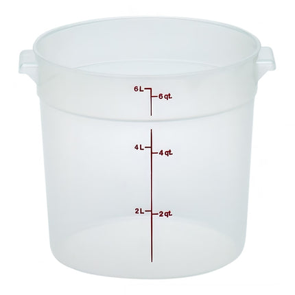 Cambro RFS6PP190 Hộp Đựng Thực Phẩm Tròn 5.7 lít - Trong Mờ