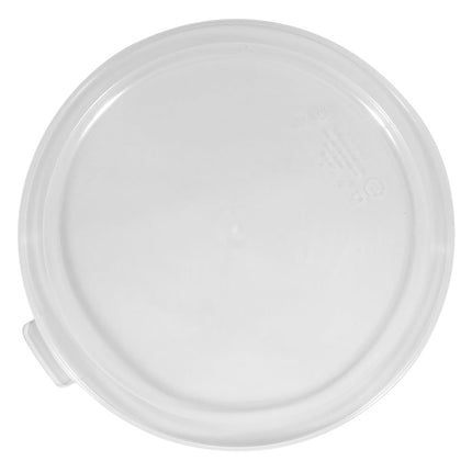 Nắp Cambro RFSC6PP190 Cho Hộp Đựng Thực Phẩm Trong Suốt 6 & 7.6 lít Nhựa Polypropylene Trong Mờ