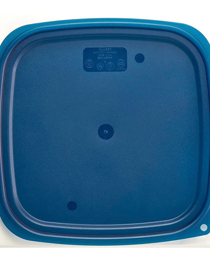 Cambro SFC12FPPP267 Nắp CamSquare® FreshPro Cho Hộp Đựng 12, 18 & 20.8 lít, Polyethylene, Xanh Trong Mờ