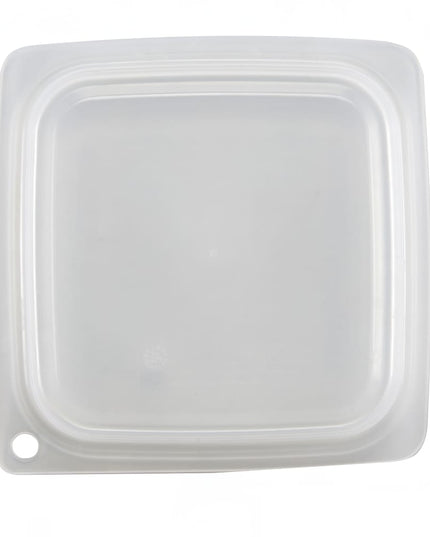 Cambro SFC1FPPP190 CamSquare® Nắp Đậy Cho Hộp Đựng 1/2 & 0.9 lít, Polyethylene, Trong Mờ