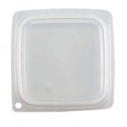 Cambro SFC1FPPP190 CamSquare® Nắp Đậy Cho Hộp Đựng 1/2 & 0.9 lít, Polyethylene, Trong Mờ