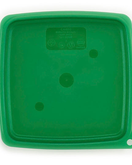 Cambro SFC2FPPP265 CamSquare® FreshPro Nắp Đậy Hộp Chứa 2 & 3.8 lít, Polyethylene, Xanh Lá Trong Mờ