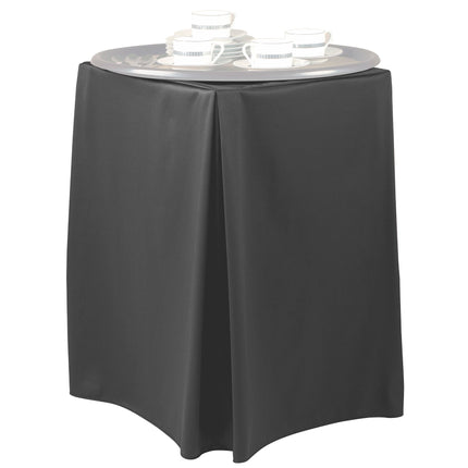 Vỏ bọc giá đỡ khay Snap Drape Wyndham xám than 48 x 43 x 76 cm