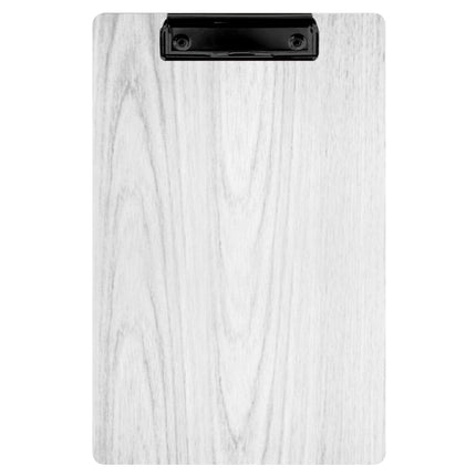 Kẹp thực đơn / bìa hóa đơn gỗ Menu Solutions WDCLIP-A màu trắng phủi 14 x 22 cm