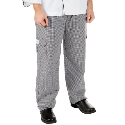 Quần cargo unisex họa tiết răng chó Mercer Culinary Genesis M61051HT - M