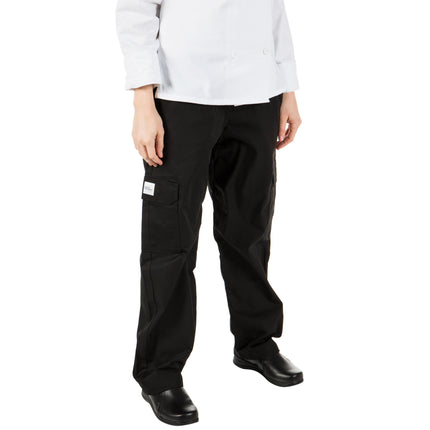 Quần bếp nữ túi hộp Mercer Culinary Genesis đen - size L