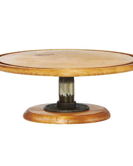 Đế Bánh Tròn Cal-Mil 4310-5-99 32.4 cm Cao 12.7 cm Gỗ Tái Chế