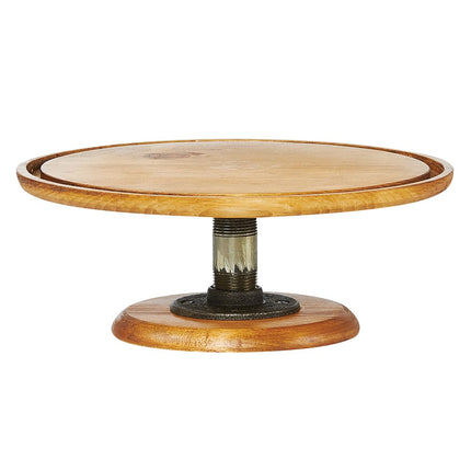 Đế Bánh Tròn Cal-Mil 4310-5-99 32.4 cm Cao 12.7 cm Gỗ Tái Chế