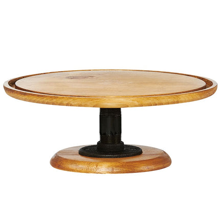 Đế Bánh Tròn Cal-Mil 4310-9-99 32.4 cm Cao 22.9 cm Gỗ Tái Chế