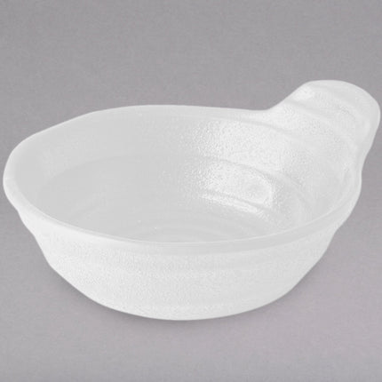 Chén nước chấm tròn melamine trắng Elite Global Solutions Zen JWT55 177 ml - Thùng 6 cái