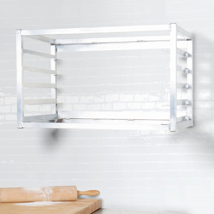 Giá gắn tường đựng khay bánh Channel AWM-5 5 khay nửa cỡ, nạp bên