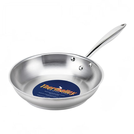 Chảo Chiên Inox Browne 5724048 19.7 cm Tay Cầm Kim Loại Đặc