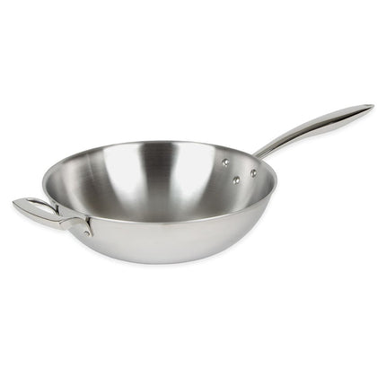 Chảo Xào Browne 5724095 30.5 cm Thép Không Gỉ/Nhôm - Sử Dụng Bếp Từ Tay Cầm Mát