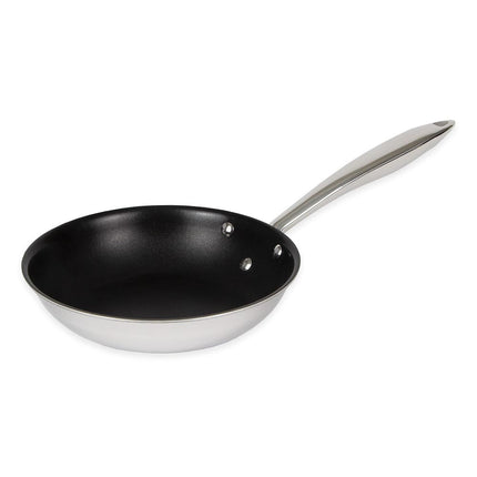 Chảo Rán Thép Chống Dính Browne 5724096 20.3 cm Tay Cầm Kim Loại