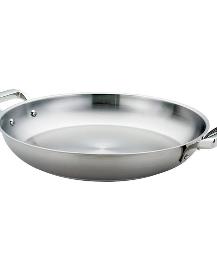 Chảo Paella Thép Không Gỉ Browne 5724174 40.6 cm