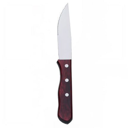 Dao Bít Tết Browne 574341 25.4 cm Đầu Nhọn Jumbo Thép Không Gỉ Tay Pakkawood