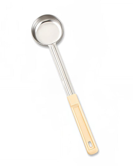 Thìa Chia Phần Đặc Browne 5757430 89 ml 27.3 cm Tay Cầm Nhựa Be Có Rãnh