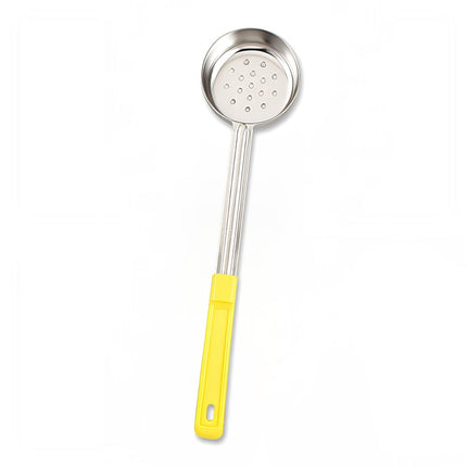 Thìa Chia Phần Có Lỗ Browne 5757451 148 ml Tay Cầm Nhựa Vàng Có Rãnh