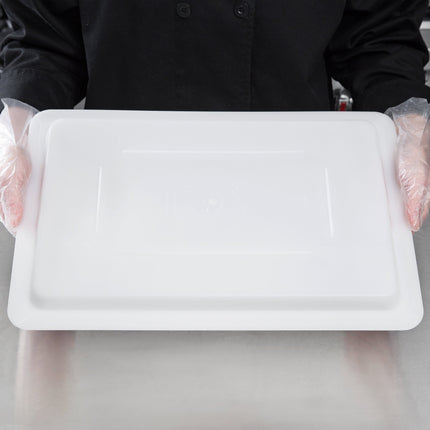 Nắp hộp đựng thực phẩm nhựa polyethylene Choice 46 x 30 cm màu trắng