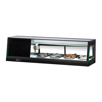 Tủ trưng bày sushi làm lạnh kính thẳng Turbo Air SAS-50L-N 127 cm - máy nén bên trái