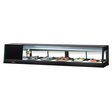 Tủ mát trưng bày sushi kính thẳng Turbo Air SAS-70L-N 181 cm - Máy nén bên trái
