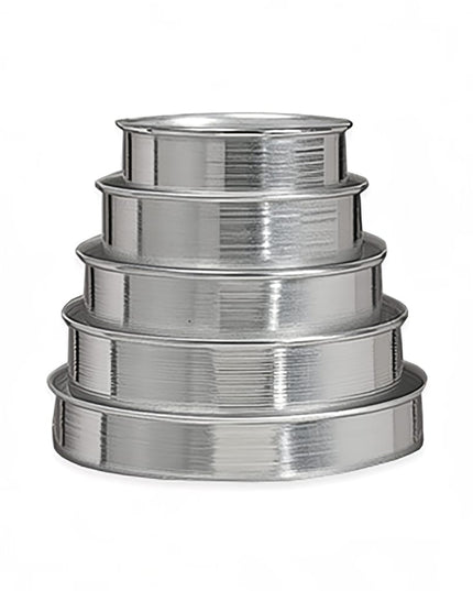 Bộ 5 Khay Nướng Bánh American Metalcraft 3801 Thành Thẳng Nhôm