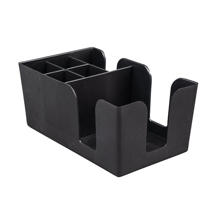 Hộp Tổ Chức Quầy Bar Nhựa American Metalcraft BAR6 6 Ngăn, Đen