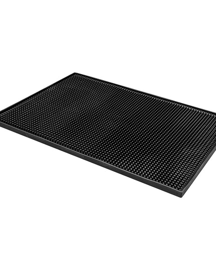 Thảm Quầy Bar Chữ Nhật American Metalcraft BLACKBM1218 45.7 x 30.5 cm Cao Su Đen