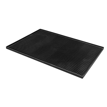 Thảm Quầy Bar Chữ Nhật American Metalcraft BLACKBM1218 45.7 x 30.5 cm Cao Su Đen