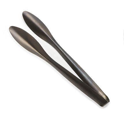 Kẹp Gắp Phục Vụ American Metalcraft BLHT1 Thép Không Gỉ 22.9 cm, Đen