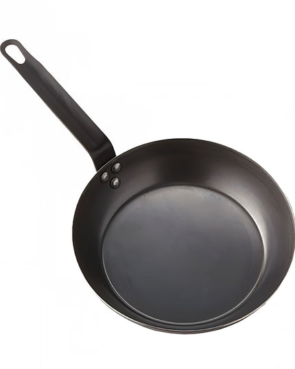 Chảo Rán Thép Carbon American Metalcraft BSFP11 27.9 cm Tay Cầm Kim Loại Màu Đen