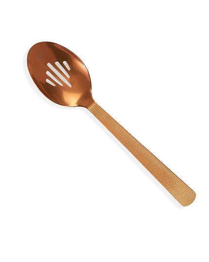 Thìa Phục Vụ Có Rãnh American Metalcraft BVHSS10 Thép Không Gỉ Màu Đồng 25.4 cm