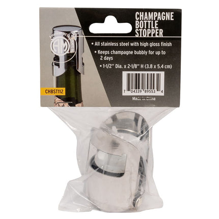 Nút Bật Chai Champagne American Metalcraft CHBST112 Thép Không Gỉ