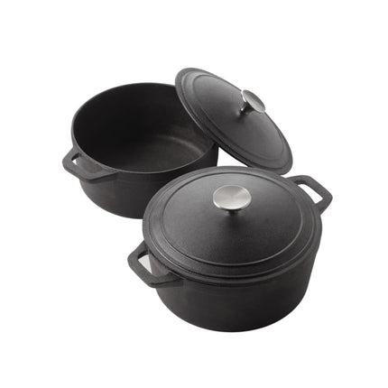 Nồi Gang Tròn American Metalcraft CIPR3 2.8 lít Có Nắp