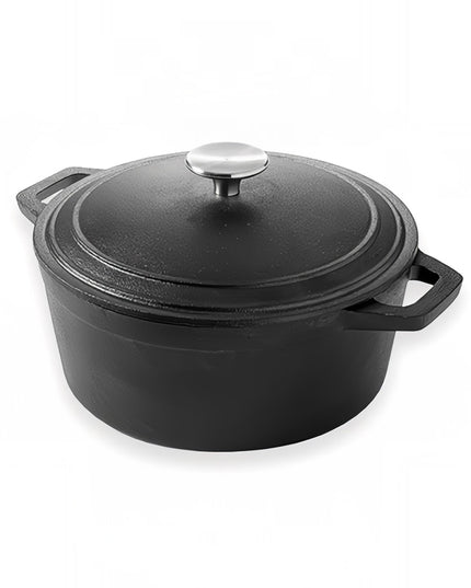 Khay Nướng Gang American Metalcraft CIPR4 3.8 lít Hình Tròn Có Nắp