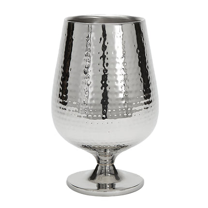 Xô Ướp Rượu Vang American Metalcraft DWWC5 Hai Lớp Thép Không Gỉ Hoàn Thiện Búa Đập 24.4 cm