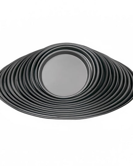 Khay Pizza Thon American Metalcraft HC2010 25.4 cm Sâu 1.3 cm Phủ Cứng Nhôm
