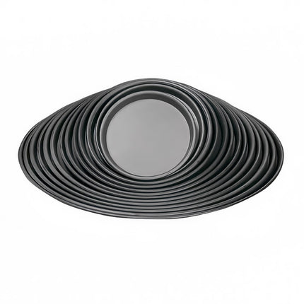Khay Pizza Thon American Metalcraft HC2010 25.4 cm Sâu 1.3 cm Phủ Cứng Nhôm
