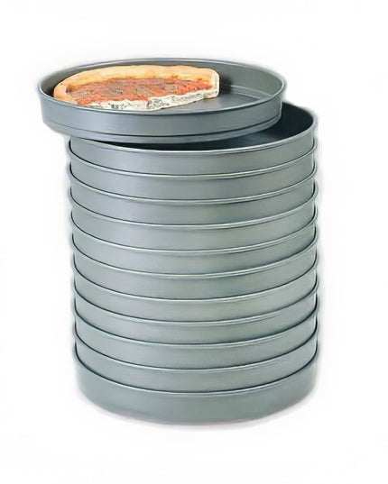 Khay Pizza Xếp Chồng American Metalcraft HC5008 20.3 cm Sâu 5.1 cm Nhôm Phủ Cứng