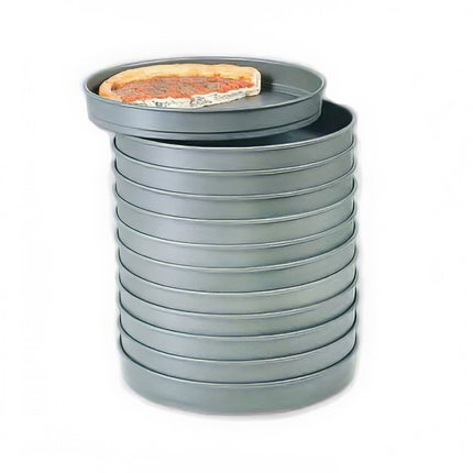 Khay Pizza Xếp Chồng American Metalcraft HC5008 20.3 cm Sâu 5.1 cm Nhôm Phủ Cứng
