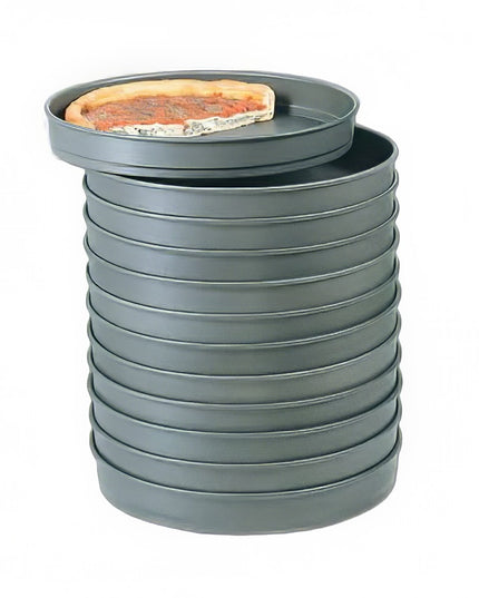 Khay Pizza American Metalcraft HC5014 35.6 cm Xếp Chồng Sâu 5.1 cm Phủ Cứng Nhôm